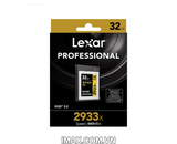Thẻ nhớ XQD Lexar 32GB 2933X 440MB/s