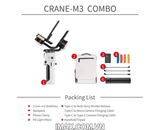 Thiết bị chống rung Gimbal Zhiyun Crane M3 Combo, Hàng chính hãng