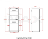 Tủ chống ẩm Dry Cabi DHC-400, 400 Lít