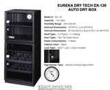 Tủ chống ẩm Eureka DX-126, 132 Lít