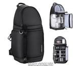 Balo đeo chéo máy ảnh K&F Concept - KF13.141 (Đen)