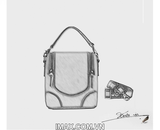 Túi máy ảnh Da thật DT03, 1 body, 1 len