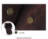Túi máy ảnh Da thật DT03, 1 body, 1 len