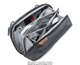 Túi Peak Design Travel Tech Pouch (2L) (Đen/Xanh xám)