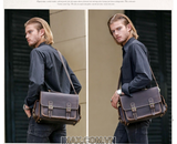 Túi máy ảnh da thật DT01 - 1 body, 2 lens