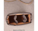 Túi máy ảnh da thật DT01 - 1 body, 2 lens