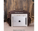 Túi máy ảnh da thật DT01 - 1 body, 2 lens