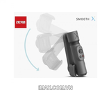 Thiết bị chống rung Zhiyun Smooth X - Gimbal 3 trục cho điện thoại- Hàng chính hãng