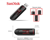 USB 3.0 Sandisk 128GB CZ600 Cruzer Glide