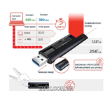 USB 3.1 256GB CZ880 Z46 Sandisk, 420MB/s