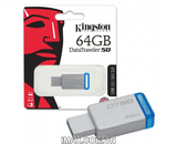 USB 3.1 / 3.0 Kingston DataTraveler 50 DT50 64GB