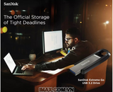 USB 3.2 64GB CZ810 Sandisk Extreme Go 395/100Mb/s