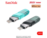 USB OTG 128GB Sandisk iXpand Flip for Iphone Ipad