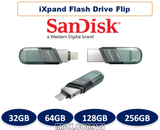 USB OTG 128GB Sandisk iXpand Flip for Iphone Ipad