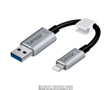 USB OTG 64GB Lexar JumpDrive C25i cho Iphone Ipad kiêm dây sạc