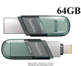 USB OTG 64GB Sandisk iXpand Flip for Iphone Ipad