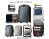 Vali máy ảnh du lịch Lowepro Highline RL x400 AW