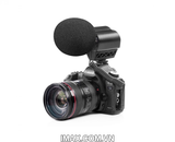 Mic thu âm Saramonic VMIC STEREO Condenser Video Microphone cho máy ảnh DSLR, máy quay