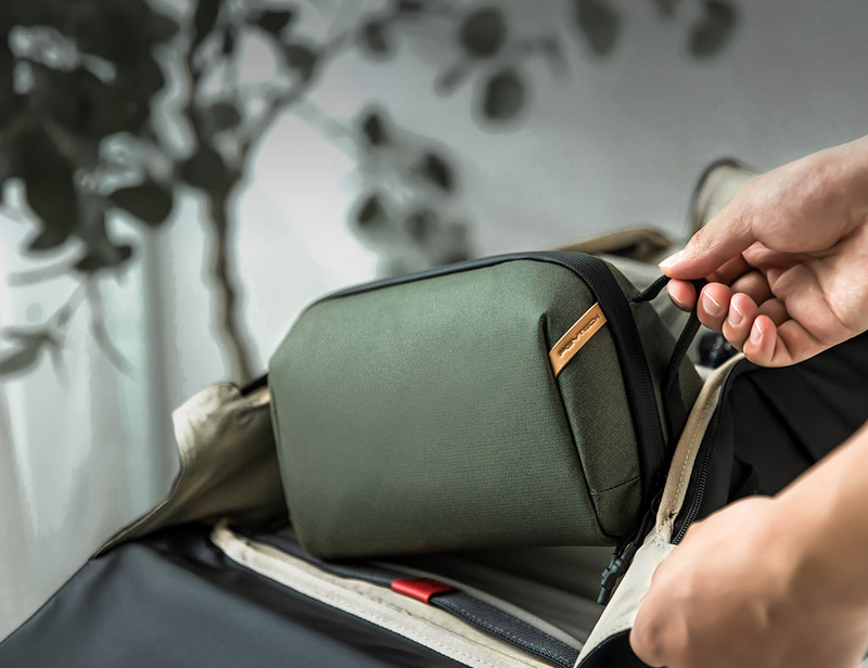 Wash Pouch - External Carry Handle Enhances Portability