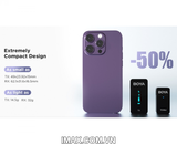 Mic thu âm Boya BY-XM6-S2 MINI Ultracompact 2.4GHz Dual-channel Microphone (TX+TX+RX+)