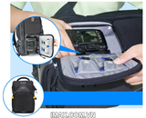 Ba lô máy ảnh Benro Beyond B100, chia 2 ngăn riêng biệt có thể thông nhau