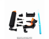 Gậy cầm tay gắn Gopro và gắn điện thoại cùng lúc (Gậy nổi dưới nước)