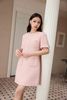  Váy tweed hồng, 4 túi 
