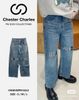  Quần jean chữ gối C.Charles 