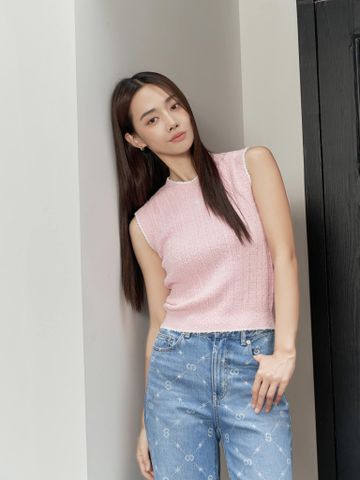  Áo 3 lỗ hồng, logo đá 