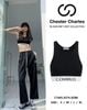  Áo tank top croptop đen 