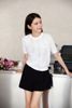  Áo lưới trắng- hoa trà 