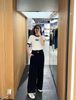  Áo mongtoghi trắng viền đen chữ thêu 