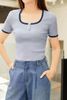  Áo croptop xanh 