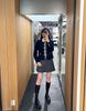  Áo dạ 2 hàng cúc 