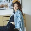  Bộ áo khoác jean và quần sooc jean 2 túi trước set 