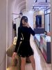  Áo đen dài tay - chữ sườn trắng 