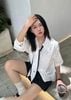  Sơ mi thắt cà vạt nữ 
