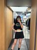  Sooc vải đen cạp trắng 