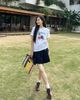  Áo phông trắng cherry đỏ 