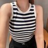  Áo 3 lỗ kẻ gấu trắng 