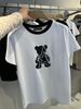  Áo T- shirt trắng gấu đen 