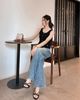  Áo 3 lỗ đen - 6 cúc bạc 