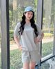  Sooc xám dệt kim tuyến - gầu ngọc (SET) 