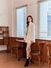  Áo dạ tweed chấm sắc màu 