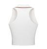  Áo yếm croptop thể thao 13 De Marzo màu trắng 