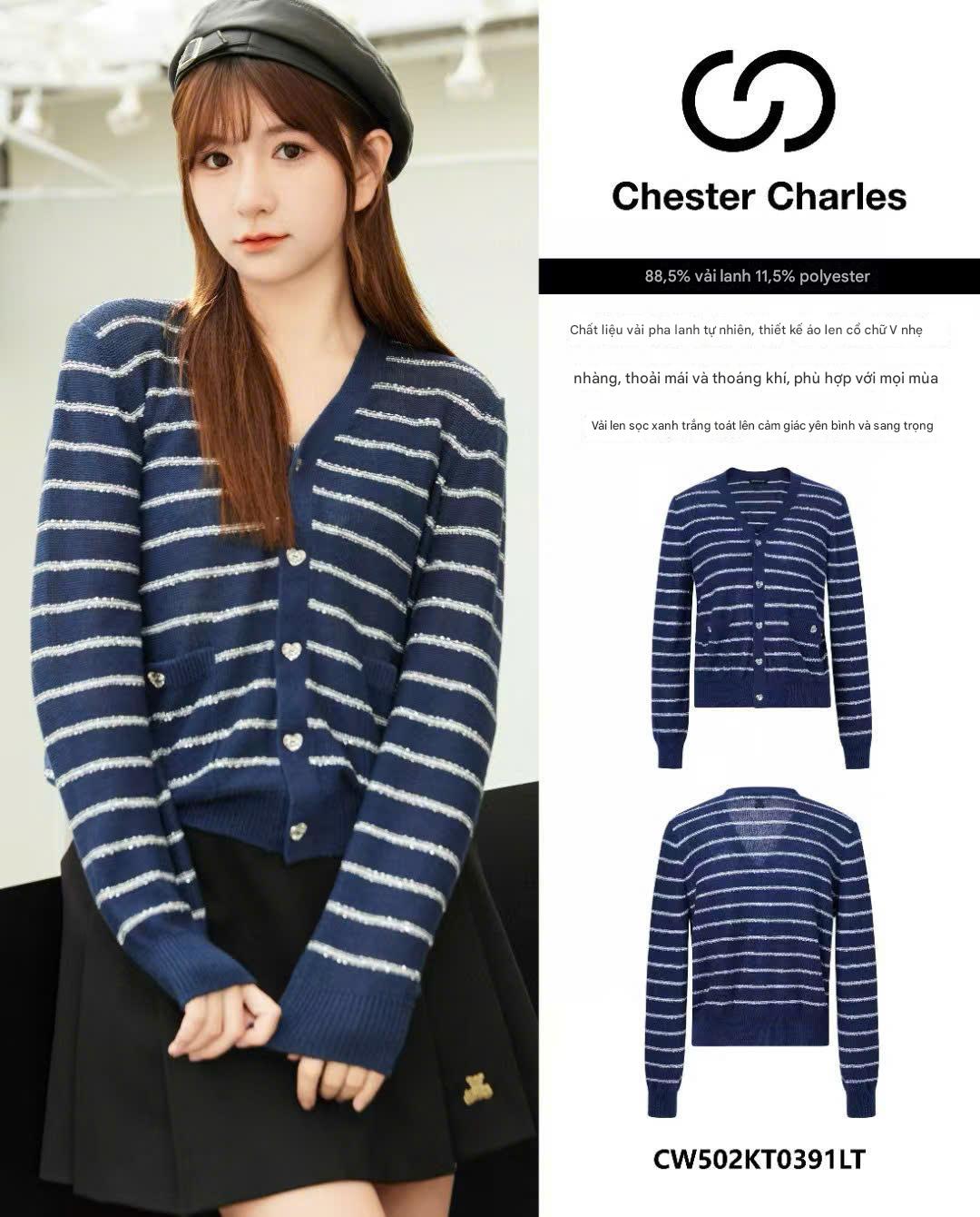  CDG Xanh Navy - Lanh lụa 