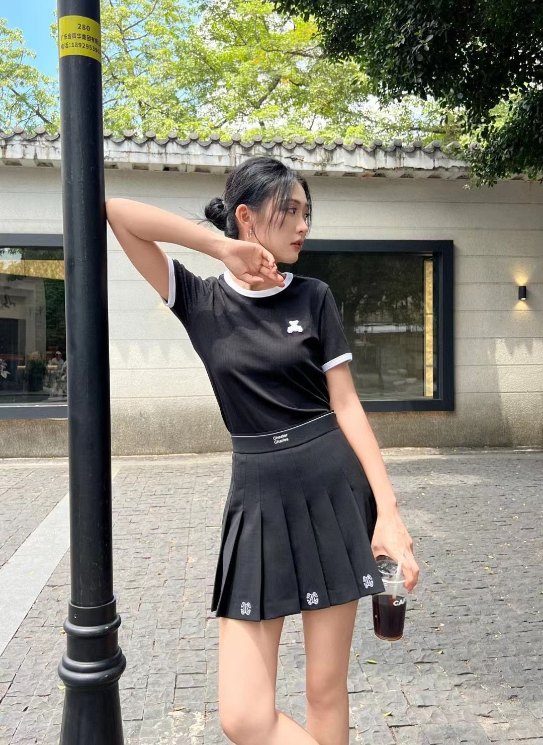  Áo thun Tăm- gấu trắng 