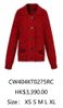  CDG đỏ, cổ bẻ, 2 túi logo 