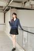  CDG Xanh Navy - Lanh lụa 