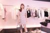  Váy tweed caro hồng - đính đá 